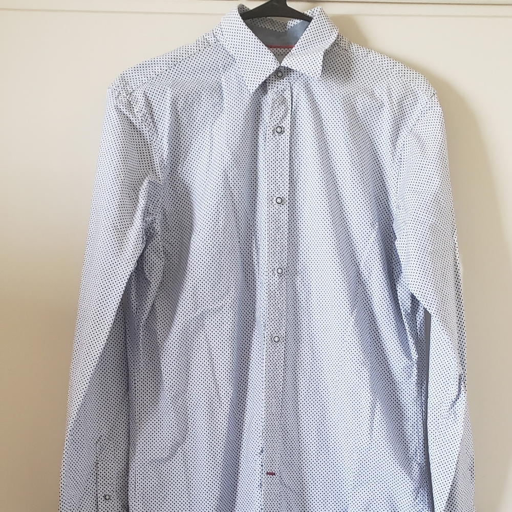 Men long sleeve dress shirt